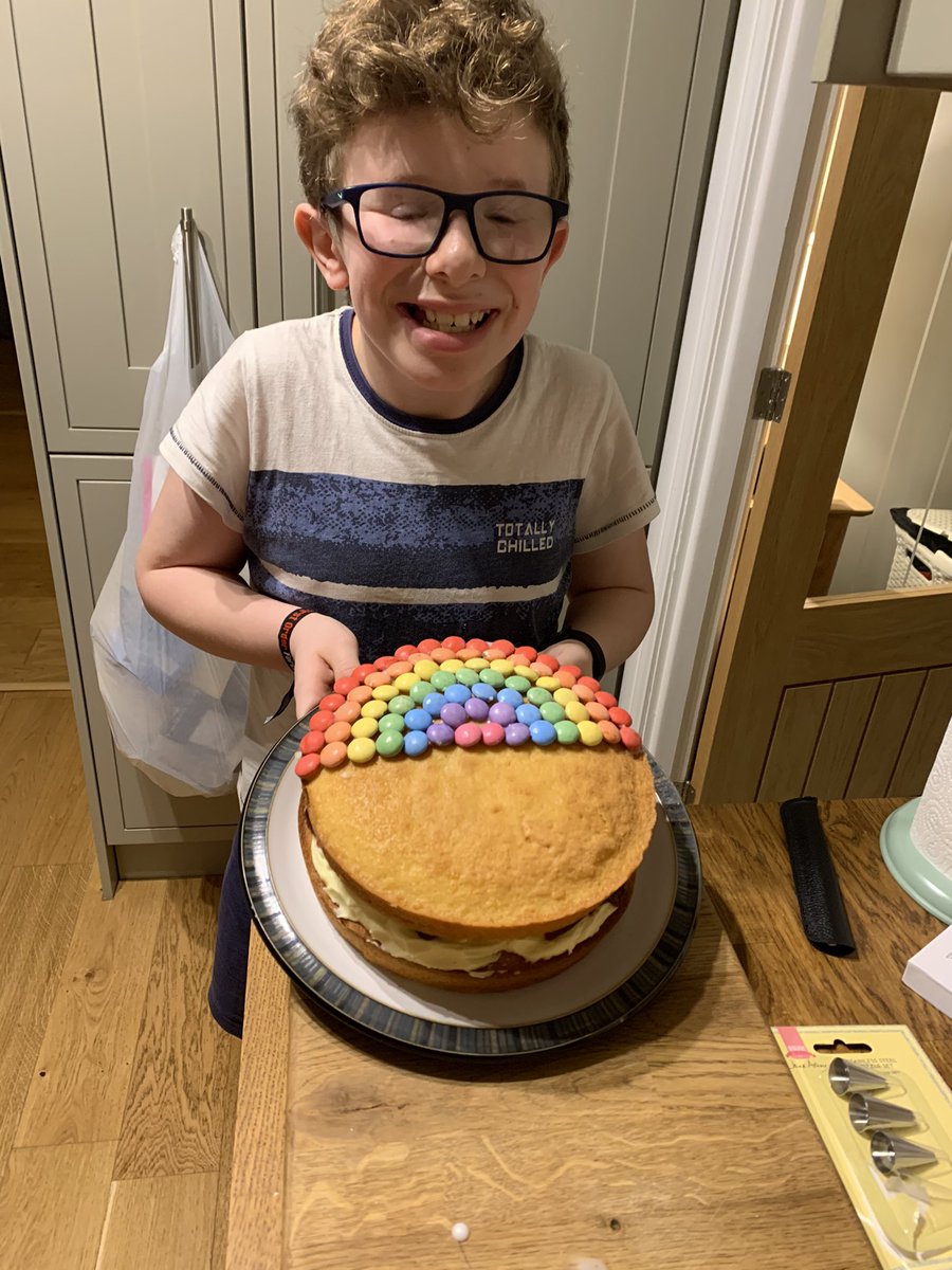 armitagemrs01's tweet photo. This weeks school challenge bake a cake of hope @sbcps1 https://t.co/AEyzApJU3A