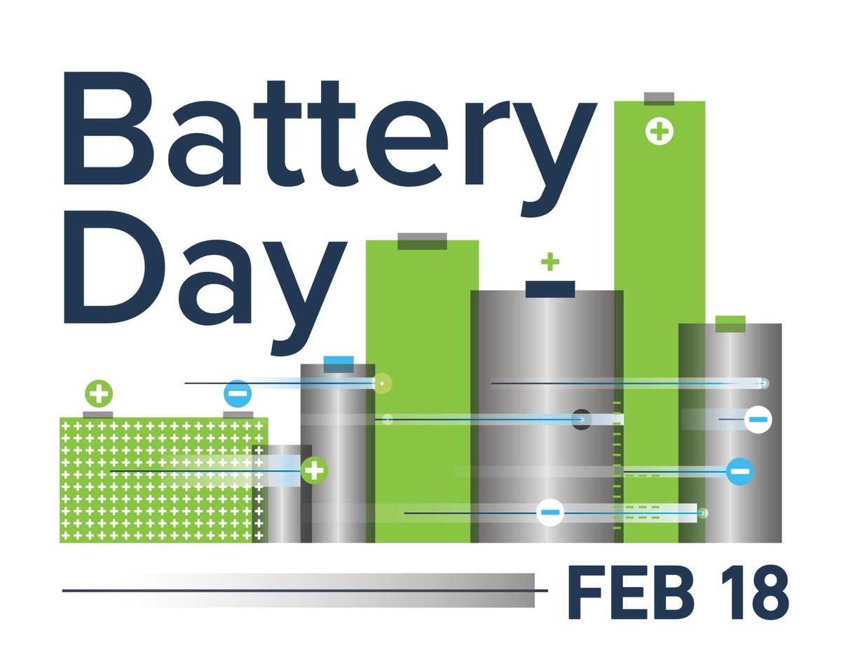 __LondonsBridge's tweet photo. Get a charge out of #NationalBatteryDay!  Observed each year on February 18th, the day serves to appreciate the convenience batteries provide to our everyday lives.  

#londonsbridge #londonsfirstbridge #londonsadventures #londonsjourney https://t.co/L2sB21Uouf