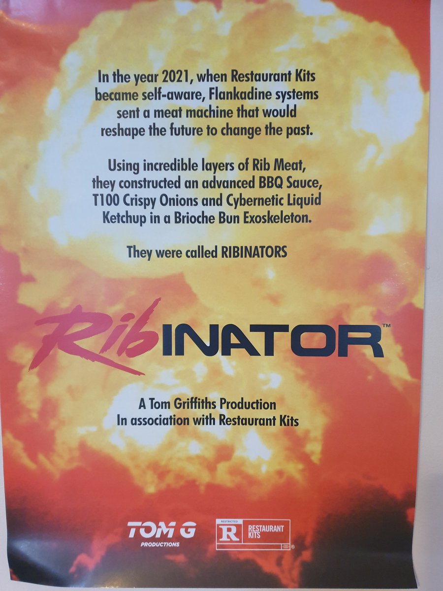 rainl1980's tweet photo. Looking forward to trying #Ribinator @tomgriffchef #restaurantkits #FlankLondon
I may be back... π
π https://t.co/sC3VEkW9QJ