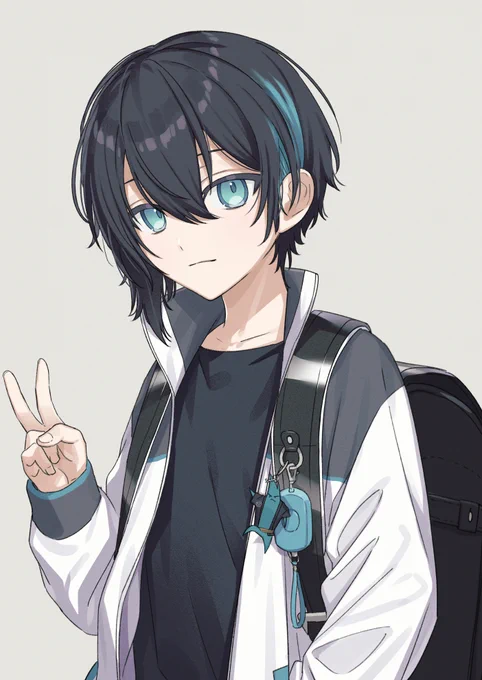 メッシャーズ(男児)
#灰画 #さ絵ぐさ #絵スコート 