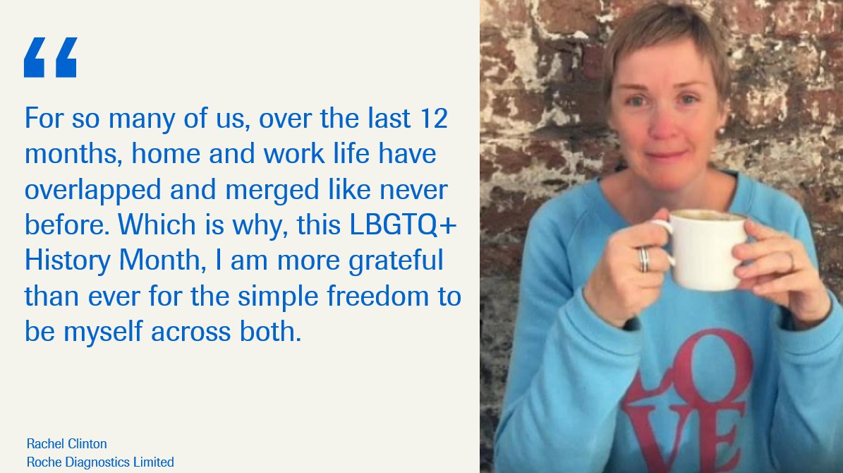 Proudly supporting LGBTQ+ History month this February #LGBTHM21
 #WeAreRoche 🏳️‍🌈🌈
‍