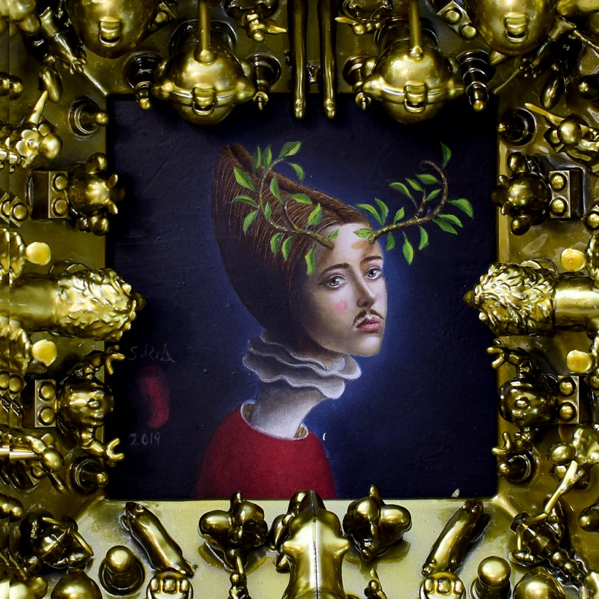 "Temporada de poda" es la obra de <a href="/MarioSoriaART/">Mario Soria</a> que podréis ver en #Vernoslascaras la nueva colectiva en N2 Galería.