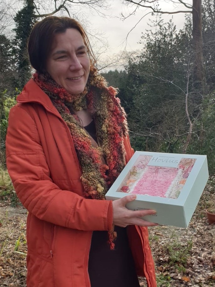 Het ICO bracht vanochtend een heerlijke slagroomtaart, gemaakt door <a href="/hoviusbanket/">Herman Ligthart</a> bij de winnaar van de prijsvraag. Gea Koopman, geniet ervan!