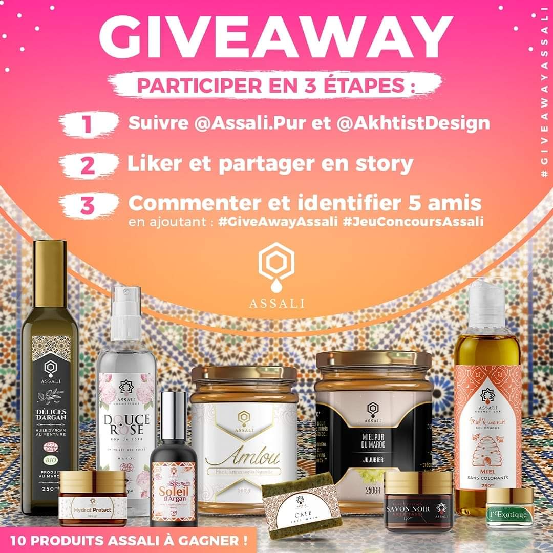 Assali_pur's tweet image. 🔥 #jeuconcours #Assali 

👉 C'est sur Instagram que ça se passe, n'hésitez pas à venir participer...

Notre Instagram : @assali.pur 

#JeuConcours #CONCOURS #Giveaway #giveaways #jeuconcours #instagram #jeuconcoursassali #giveawayassali