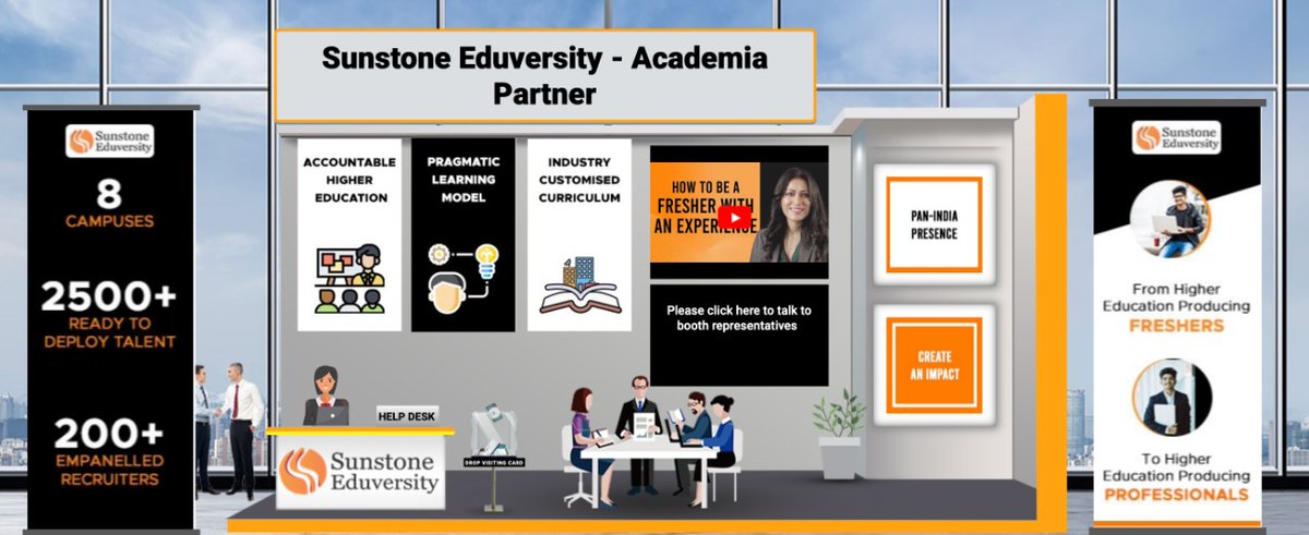 sunstone_in's tweet image. Drop by our exhibition to know more about @SunstoneEdu &apos;s unique approach to creating an industry-ready talent supply.

@_taggd @LabourMinistry @PiyushNangru @sureshpprabhu @MunjalAshish @AbhijitBhaduri @saurabh_govil
 @Rajeshwar_T @preetikaul @Anshuman0504 

#DecodingJobs2021