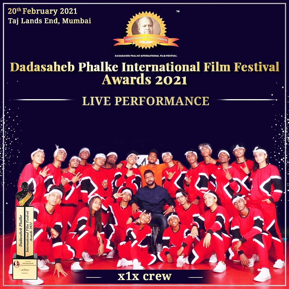 Keep your excitement level high as X1X Crew is all set to surprise us with their power-packed performance at Dadasaheb Phalke International Film Festival, 2021.
<a href="/x1x_crew/">x1x crew India official</a>
.
.
#dpiff #dpiff2021 #dpiffawards #dpiffdiaries #dpiffglimpse #dpifflegacy #dpiff_official #dpifftalks