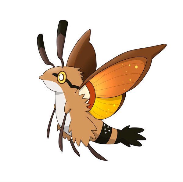 碧帝 オリポケ大好き オリポケ フォース図鑑no 012 名前 ヒホウジャク 分類 ちょうちょうポケモン 蝶々ポケモン タイプ むし フェアリー 図鑑コメント 気候の変化により 姿が変わるポケモン 素早く動き回り 相手を翻弄する 花や木の蜜が大好物 通常