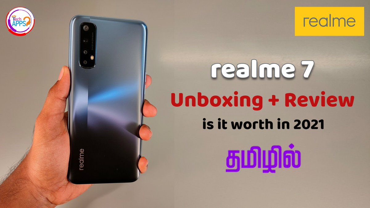 TechApps_Tamil's tweet photo. https://t.co/qUB1PfGrBN
Watch it now
Realme 7 Unboxing + Full Review in Tamil π€©π€©π€© (Still Worth in 2021) @ TechApps Tamil
#Realme7 #realme #realmeindia #realme7 #realme7FullReview
#Realme7Review #Tamil #TechAppsTamil #Realme7Unboxing
#Realme7TamilReview #Unboxing #Realme72021 https://t.co/Lr2KTGH3sj