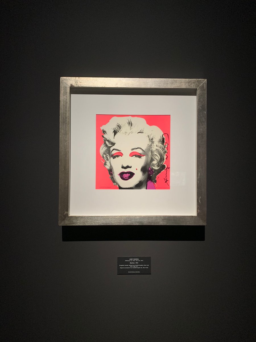 blablavirg's tweet photo. Una settimana fa all’ #ImagoMuseum di Pescara. In mostra Andy Warhol e Mario Schifano #PopArt https://t.co/5lF9IeWIBu