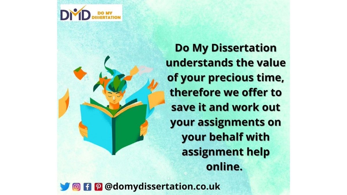 DissertationDo's tweet image. We re-do your assignment thoroughly and ensure to provide you with the best quality content.
domydissertation.co.uk
#timedelivery #cheaprates #Assignmenthelp #writemyessay #writemyassignment #domydissertation #domythesis #accuratecontent #discountedrates #freeplagarism