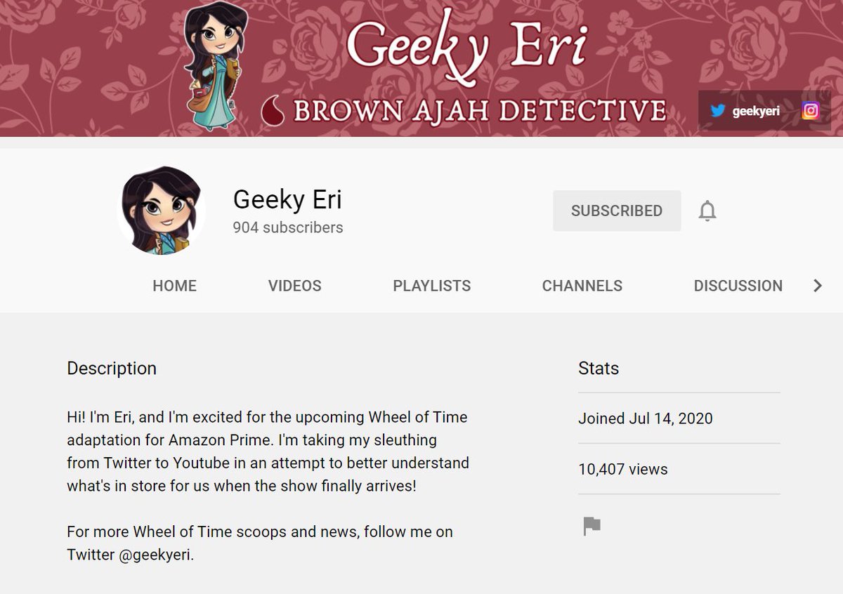 Eri (Geeky) @geekyeri See Descriptions in pictures below (Alt text included)Youtube:  https://www.youtube.com/c/GeekyEri/featured