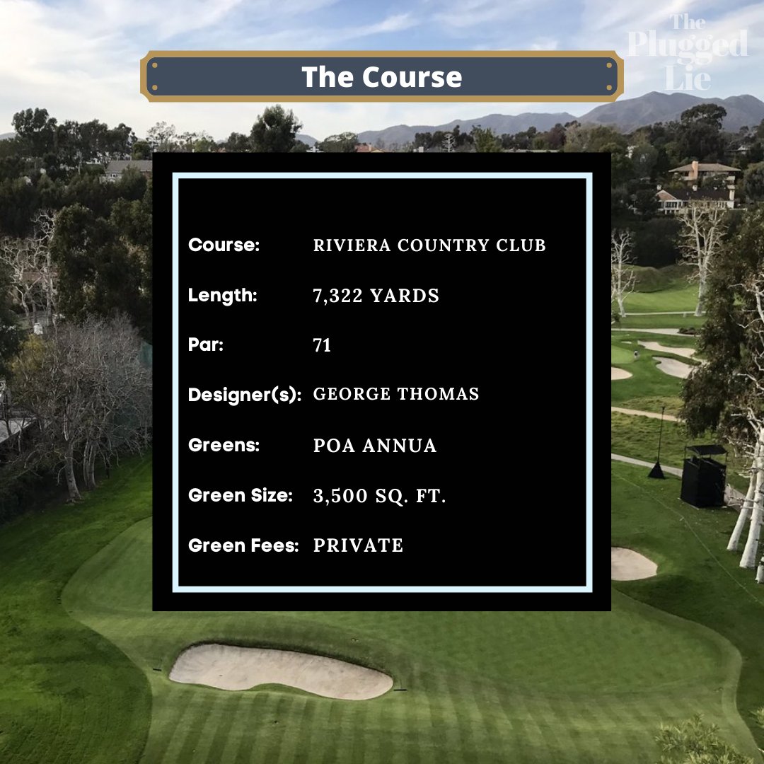  Riviera hosts the Genesis Invitational again this year - One of the 5 invitational events on the PGA Tour every year. Here’s what you need to know:∙ No other course surrenders more missed putts inside 5 feet. ( @PGATout )
