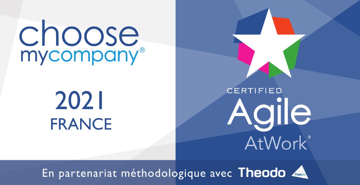 EnergiesFR's tweet photo. Nous sommes fiers de partager avec vous nos accréditations HappyIndex®AtWork et Agile®AtWork 2021 ! 
#EnergiesFrance #ChooseMyCompany #Label https://t.co/RFRFvR2uH8
