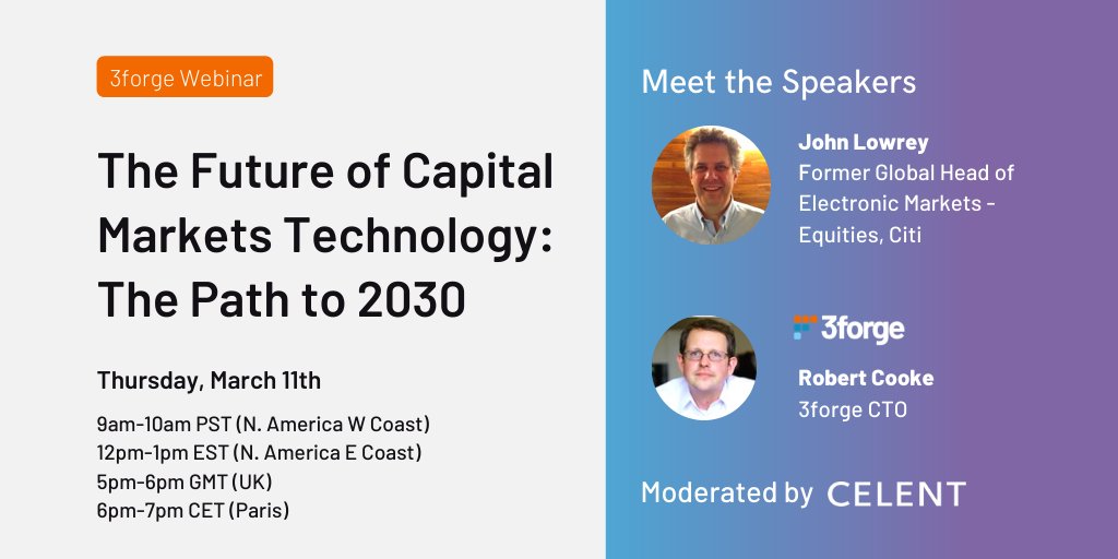 Join us for a conversation on the future of capital markets technology, IT infrastructure and enterprise application development. Register here: us02web.zoom.us/webinar/regist…
#lowcode #microservices #Cloud #datanalytics