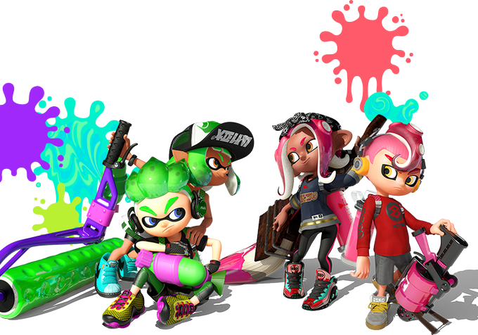 スプラトゥーン2のtwitterイラスト検索結果