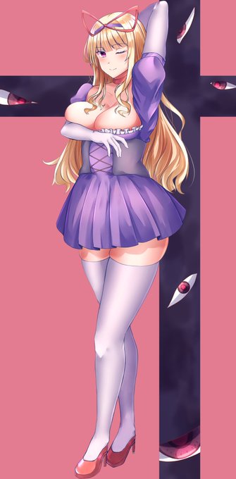 立ち絵っぽく紫さま😘 