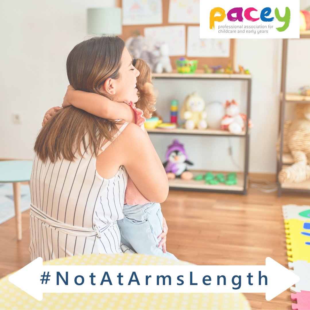 If EY and childcare settings are the last to close in lockdown, we want to see practitioners among the first to be protected in the Government priority occupation list, after the vulnerable have been vaccinated. We all know that your work can’t be at a distance. #NotAtArmsLength