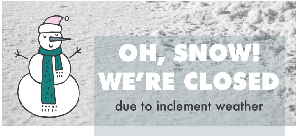 Inclement weather closure today, Thursday, February 18th. conta.cc/3dpU0xJ