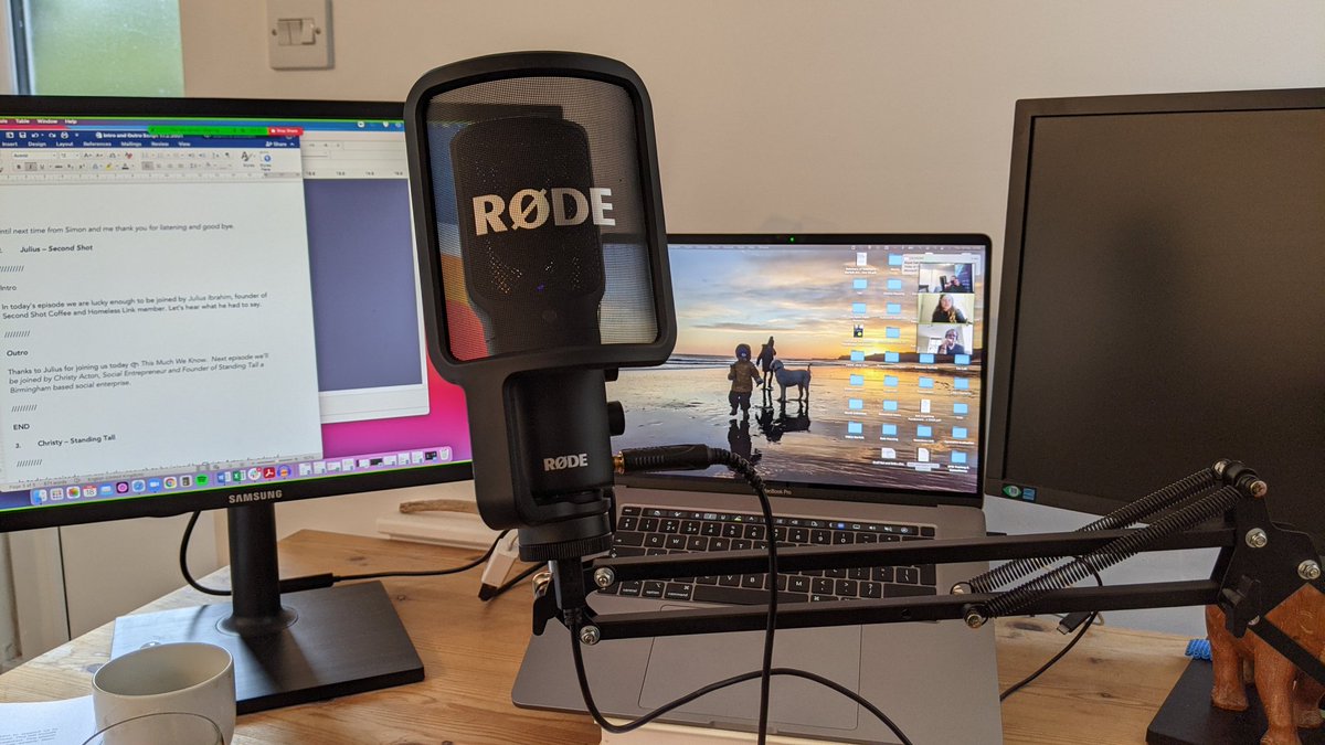 dtdconsulting's tweet photo. Intro and Outro recordings for @ThisMuch_WeKnow Podcast #socent #homelesssector #homelessness @HomelessLink https://t.co/LSKapD1EHO