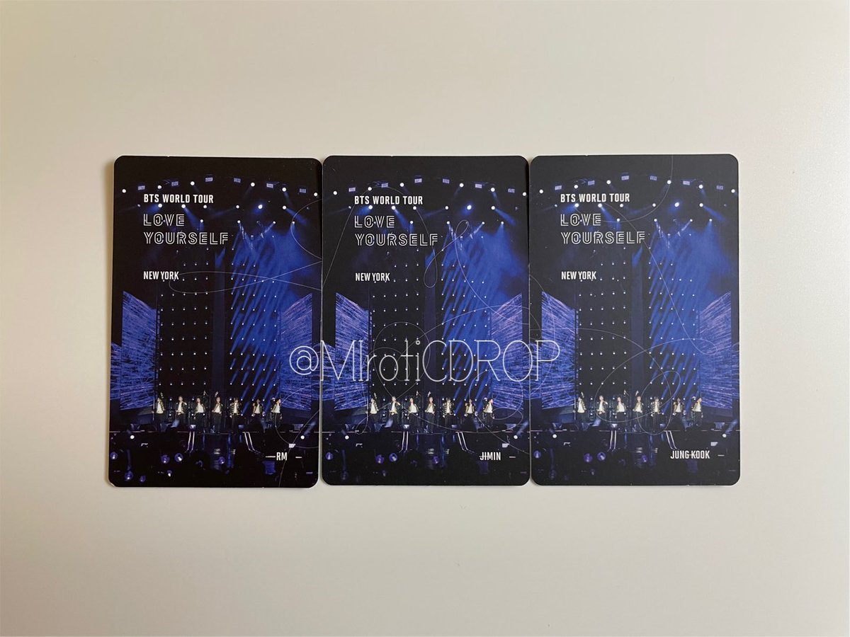 MIrotiCDROP's tweet photo. Alhamdulillah lys br new york akhirnya completed!! 😭😭😭 @BTS_twt
#btsphotocard #jiminphotocard #jungkookphotocard #rmphotocard #bts https://t.co/ldOkshrVVf