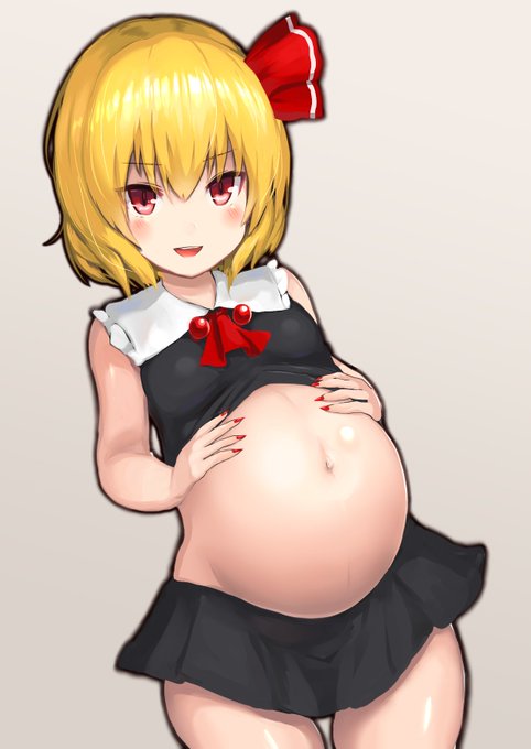 【ボテ腹注意】
「おなかの子が、おなか空いたって言ってるー。
だから、"エサ"になってくれない?」