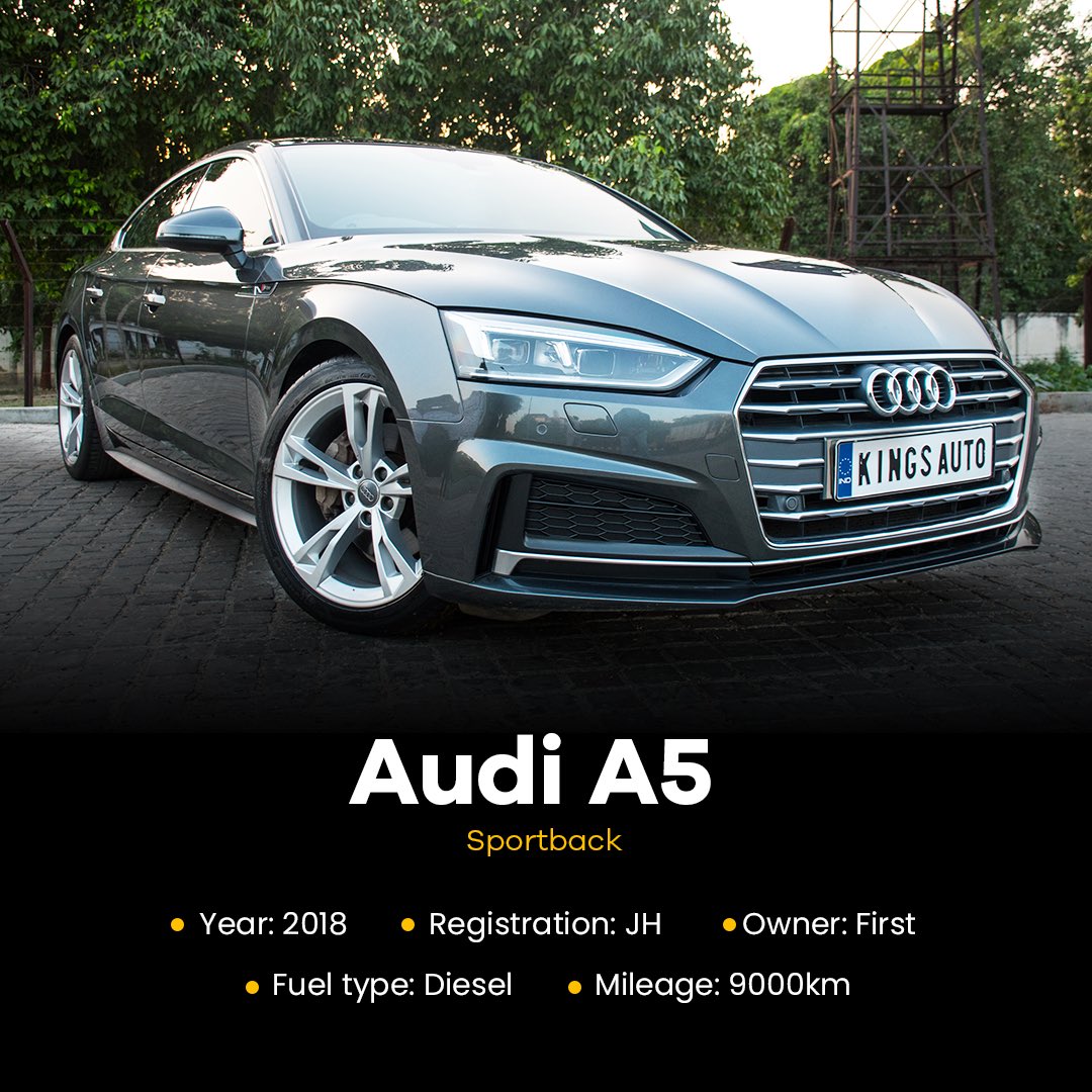 KingsAutoDelhi's tweet photo. Stop. Swipe. Repeat - Audi A5 Sportback!
.
.
Call us for more details: 9999727272, 8888727272
.
.
.
#kingsauto #kingasutodelhi #car #kingsautoluxury #luxurycarskingsauto #cars #luxurycars #exoticcars #classiccars #instacars #delhi #delhicars #automobile https://t.co/aTEB9msrZ8