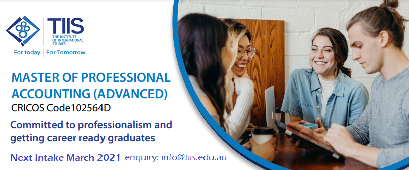 want to increase your employability chances?

You can apply for a Master of Professional Accounting with a degree in any field 

info@tiis.edu.au

tiis.edu.au

#mpaa #professional #accounting #master #study #intake #marchintake #march #enroll #enrol #study #edu #tiis