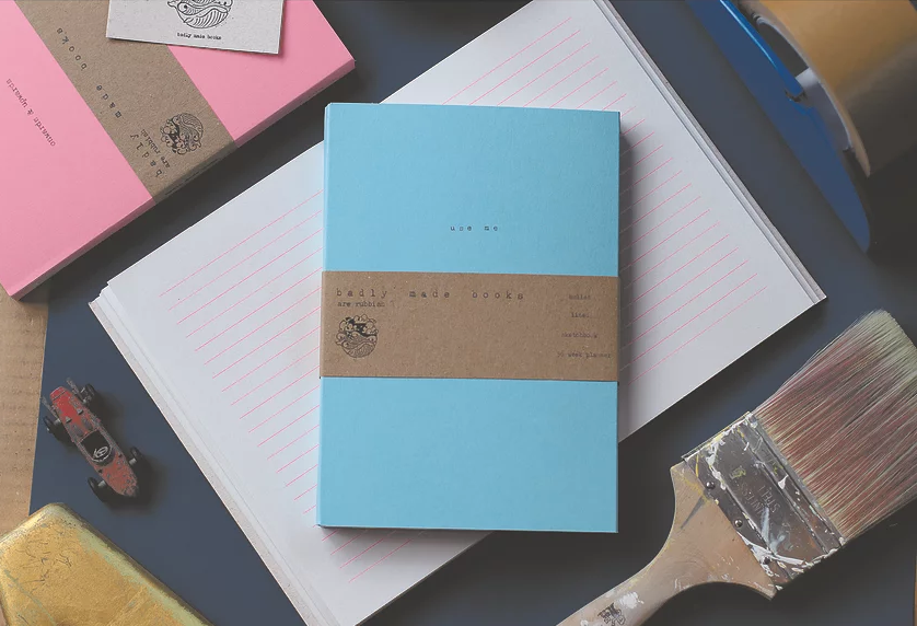 Shopfront_irl's tweet photo. 'Excuse me. Have we met before?'

Our Bookshop of the Month, @badlymadebooks, produces beautiful handmade recycled paper notebooks, journals &amp; planners in Cork City. Read more...
https://t.co/DrqrcxtsVP https://t.co/Lrwj5U8YwA
