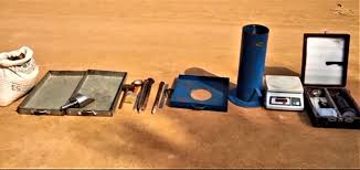 RKCONSULTANCYC1's tweet photo. The sand replacement method is used to determine in-place density. The sand replacement method of determination of in situ density uses a sand-pouring cylinder, cylindrical calibrating container, tray with a central circular hole, and a chisel. https://t.co/VpgCC9MJcL