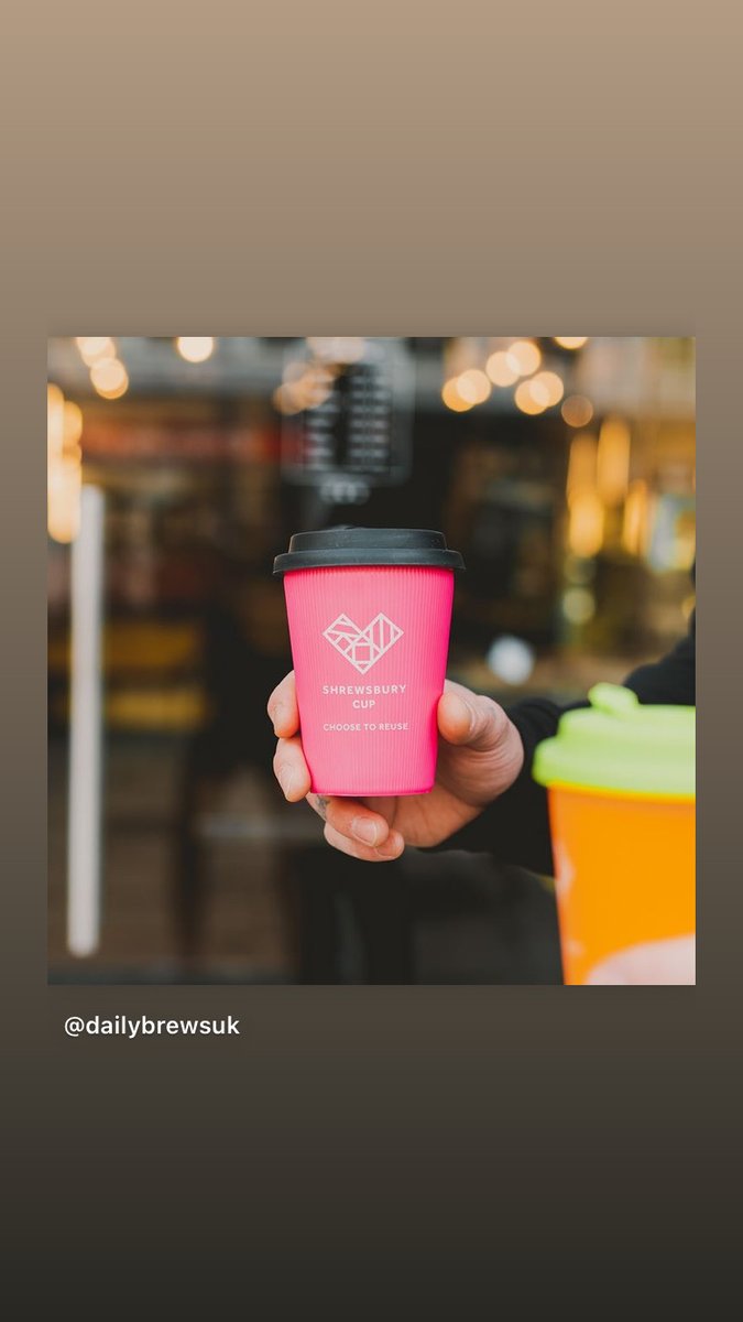 Sophie popped in to see another <a href="/shrewsburycup/">Shrewsbury Cup</a> #hero Vytis &amp; all the staff <a href="/dailybrewsuk/">dailybrewsuk</a> in the Square happily serve delicious #zerowaste #takeout in <a href="/shrewsburycup/">Shrewsbury Cup</a> super simple to #dropandswap And their croissants are legendary ! 🙏💚