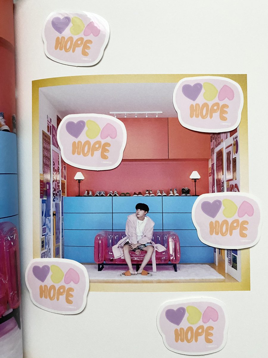 iamsilkstudios's tweet photo. Hope Stickers on my etsy shop along with Scrunchies :)) ☀️ #HappyHobiDay #OurSunshineJhope https://t.co/uqikhWCQCV