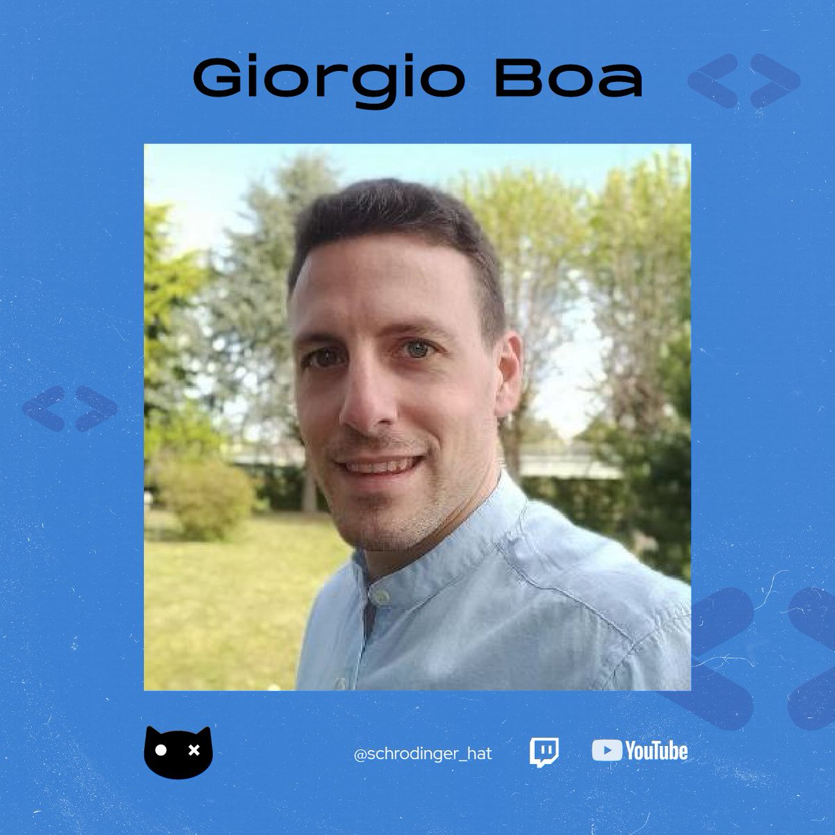 schrodinger_hat's tweet photo. Venerdì 19 Febbraio, altra puntata ExpStories!
Avremo come ospite @giorgio_boa , Software Engineer e admin di @italian_coders
Parleremo di #opensource, di #community, di #evelopment, di #vim, #github, #docker, #gdg e molto altro ancora!
Ore 18, link: https://t.co/djibnlwqDG https://t.co/tLamLqLGRi