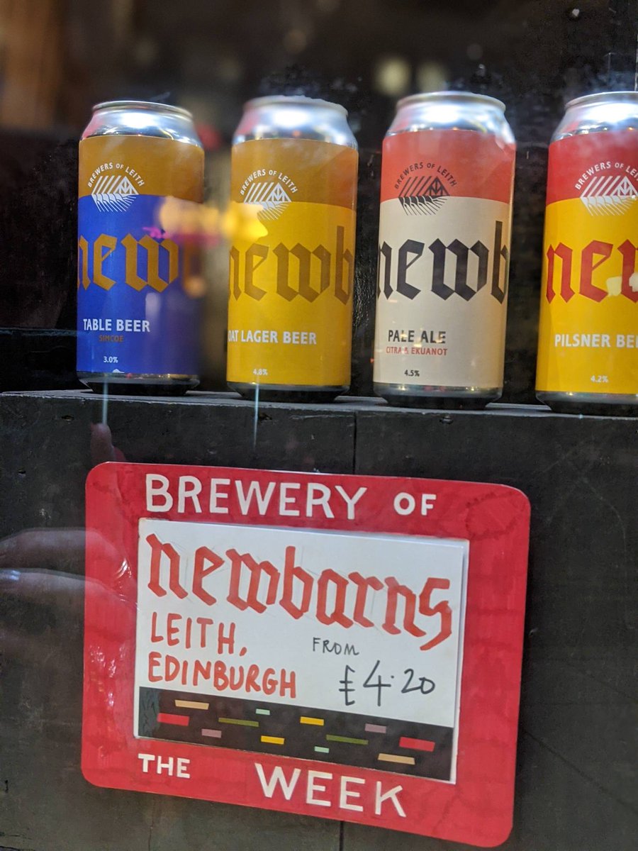 OddbinsQstreet's tweet photo. Okay we're aware that since it's #DrinkWineDay we shouldn't be shouting about our #BreweryOfTheWeek but we really did just want to remind you how awesome @NewbarnsBrewery are. More wine content later 🤷‍♀️@oddbins https://t.co/Hi6g69DaWc