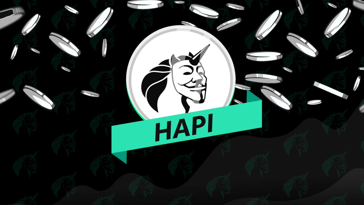 7/11 HAPIA new layer of cybersecurity for the whole DeFi and crypto industry. A cybersecurity protocol to create trustless Oracles:- Fights Hackers- Records all of the suspicious addresses and their ban periods- CEXs and DEXs working together to fight crime $HAI  $HAPI
