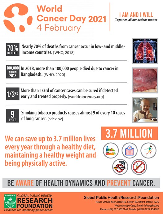 GPHRF's tweet photo. WORLD CANCER DAY 2021
#WorldCancerDay
#IAmAndIWill
#gphrf
#beatcancer
#Cancer
#cancerawareness https://t.co/5CUCjCxxMa