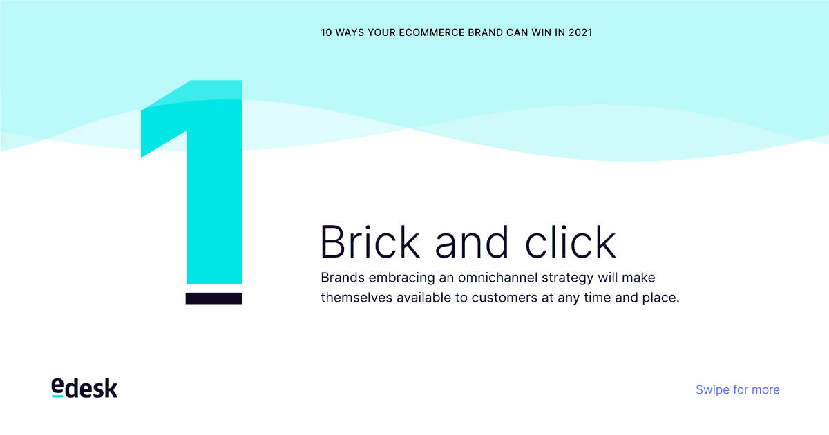 xSellco's tweet photo. Part 1: Check out what #smartsellers are doing in the year ahead to streamline their #onlineshop and #customersupport efforts in our 10 Ways Your Ecommerce Brand Can Win in 2021. Swipe across for 1-3➡️https://t.co/CwQu9tIwfl https://t.co/YgQkZ8AeDR
