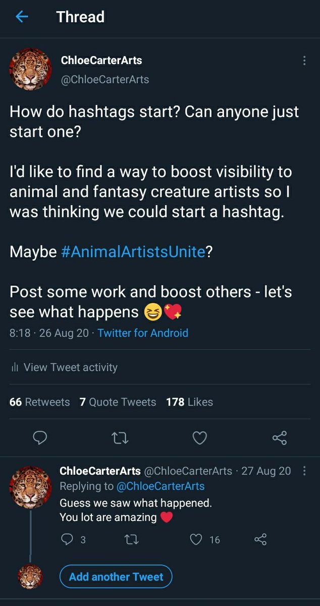 And finally a quick flashback to last year when it all began I'll be doing a lot of retweeting for the tag's duration - now let's go brighten some timelines~