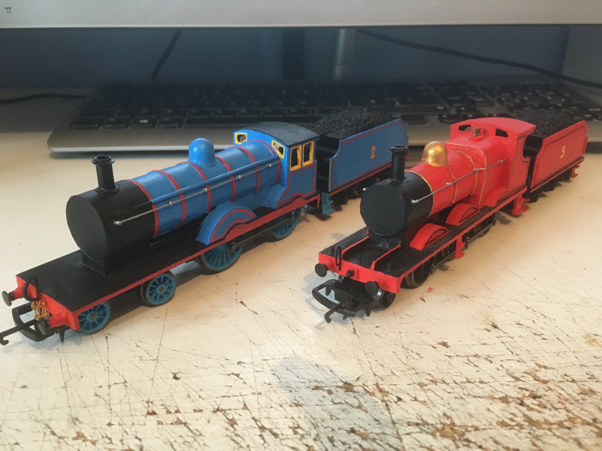 GBHtrain on Twitter "Hornby Custom RWS Edward and James on SALE…