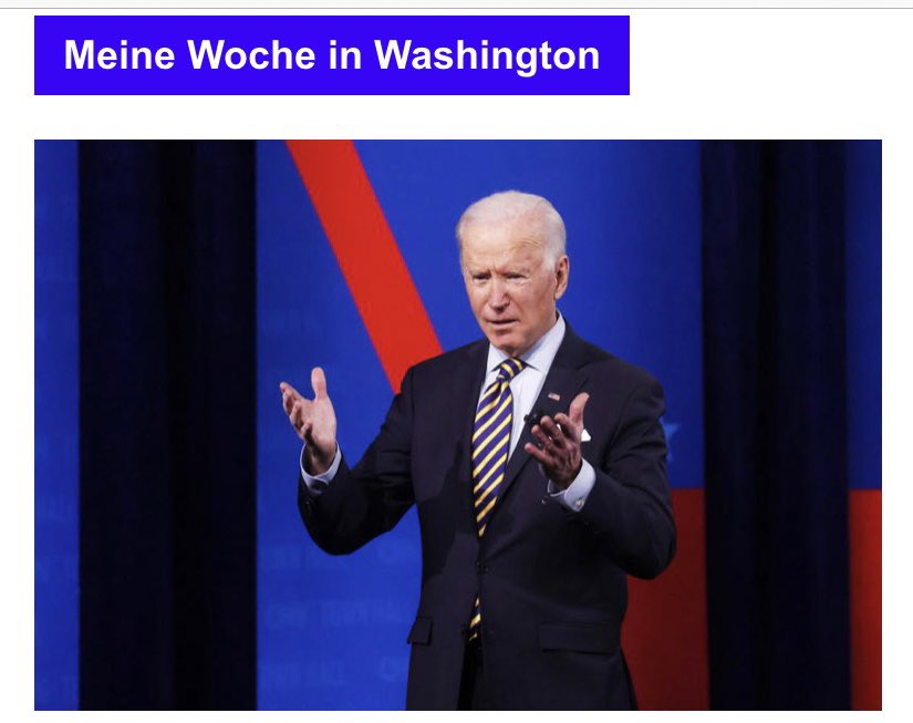 berlin_juliane's tweet photo. #washingtonweekly zum Vierten: Mit dieser Ausgabe unseres Newsletters zur US-Politik lassen wir jetzt mal 2021 beginnen. Darin: #Bidens vollgepackte Woche, #Trumps Kampf um Aufmerksamkeit und eine Vorausschau auf die #MSC. Interesse? Zum Abo geht es hier: https://t.co/pigWw3rWfF https://t.co/PnY1b6v7Nt