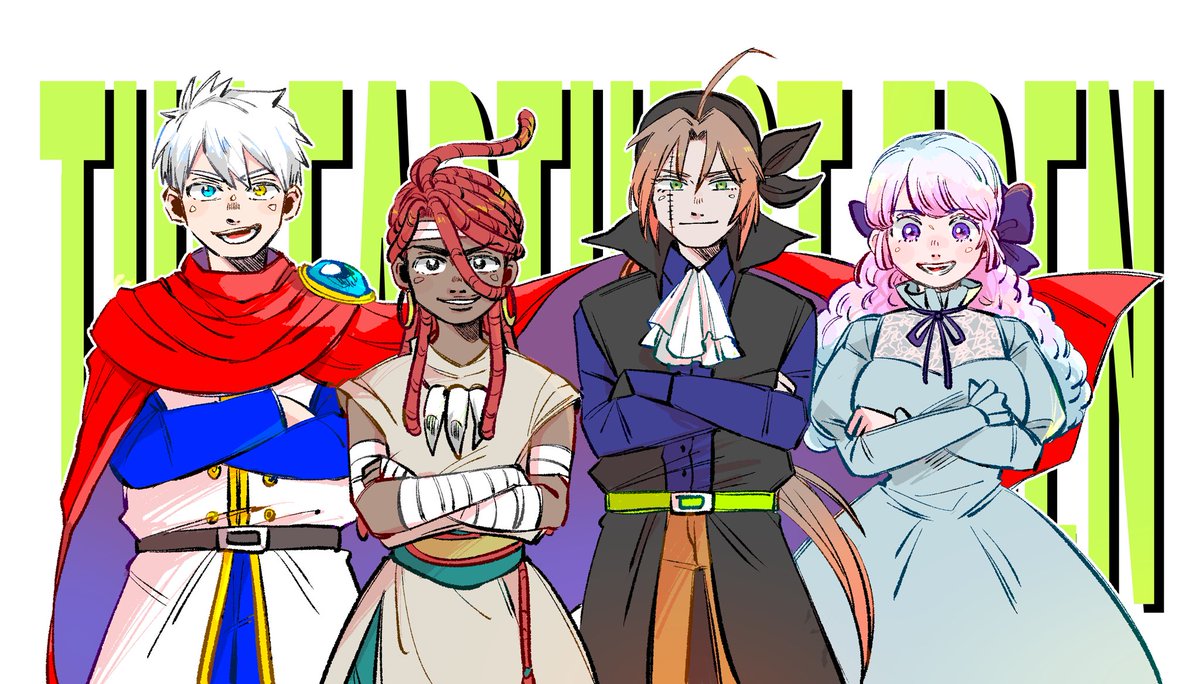 #オリキャラ3人挙げればその人の性癖だいたいわかる

わかるかな!?4人になっちゃった。。。 