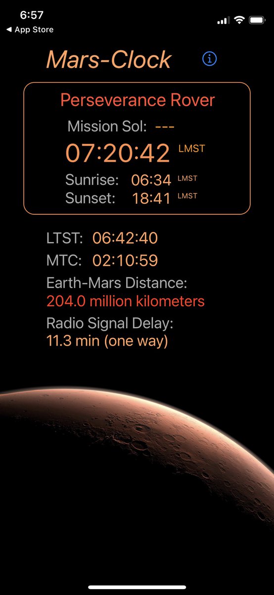 ironywithab's tweet photo. The sun has risen over Jezero crater on Mars. Welcome to SOL ZERO!!! #CountdownToMars https://t.co/LN2csQKSuB