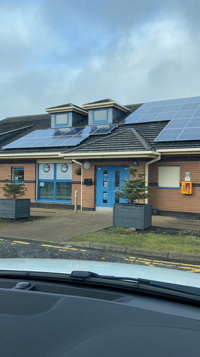 Working in partnership with @netherthirddcc food larder. Please make use of this wonderful service if you require it. #heretohelp 💛💙
