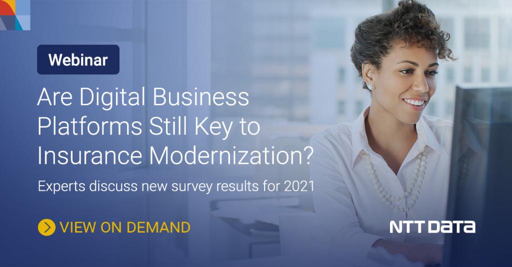 NTT_DATA_NA's tweet photo. Bonnie Wasgatt, COO @fg_life and Dev Ganguly, CIO @JacksonNational weigh in on the relationship between #coremodernization and #DigitalBusinessPlatform(s) https://t.co/H2tkWi4THy https://t.co/gukKhMliUI