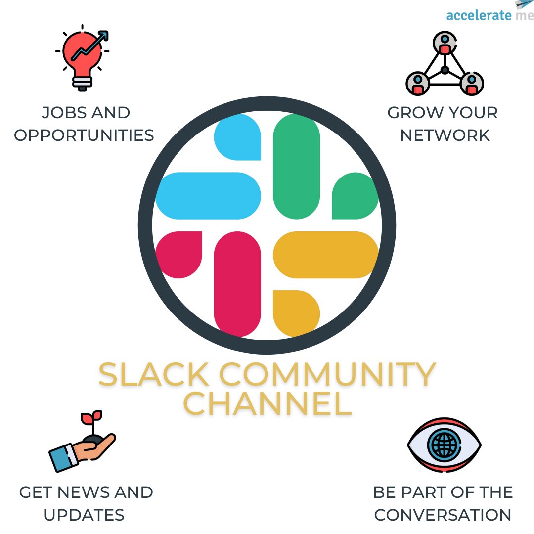 The Accelerate Me team is excited to launch the slack community channel! Don't miss the chance to meet entrepreneurship enthusiasts, discover new start-up opportunities and gain access to resources that will help in your professional journey!

JOIN NOW:
join.slack.com/t/accelerateme…