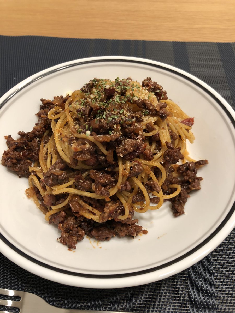 miwarajon's tweet photo. ミートパスタ作った！ https://t.co/aEqYygSneZ