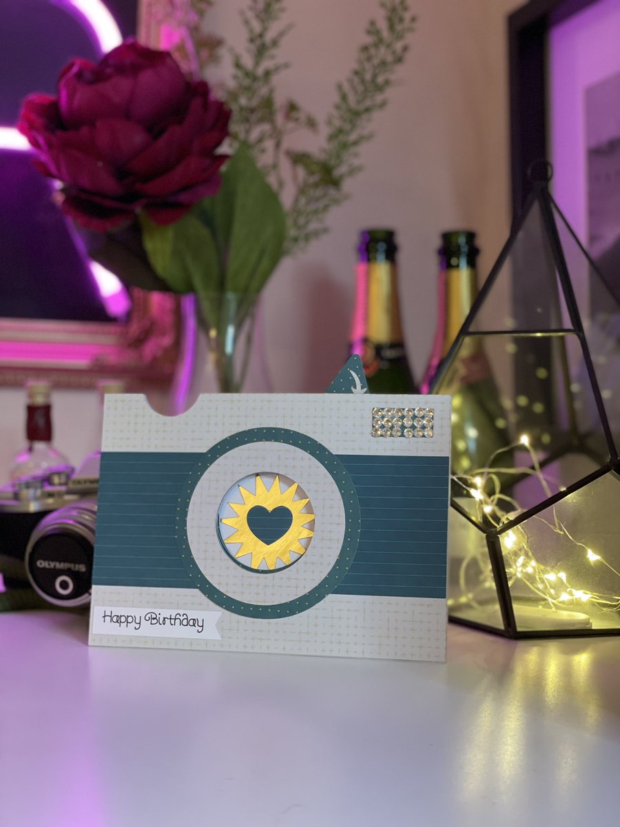 ShackRr's tweet photo. Just had some lovely feedback from a customer about this card, he has a passion for photography so this card ticked the box perfectly #cardmaker #makersgonnamake #rrsshack #Feedback #customerexperience #happycustomer #worcester #WorcestershireHour #madeinworcester #thankyou https://t.co/mx7wg8H13l