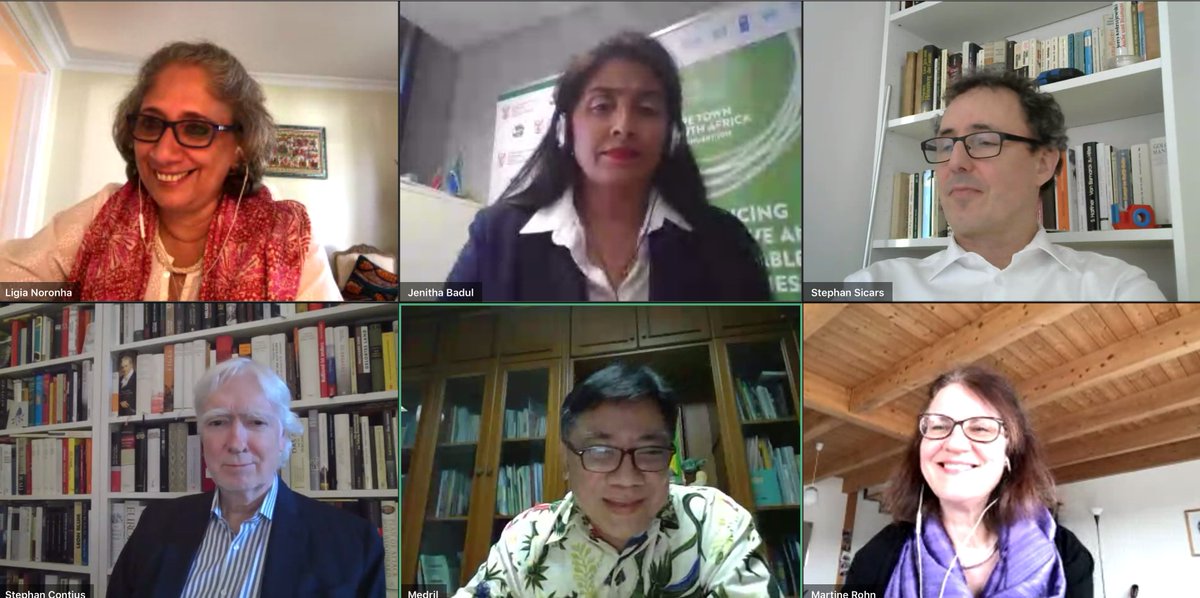 GGKP_Policy's tweet photo. "This could be an opportunity for decision makers to capture the lessons learnt on how countries tackle multiple global crises. Through this Forum, we can also try to find a consensus of #GreenRecovery definition."

Dr. Medrilzam, @BappenasRI

#UNEA5 👉 https://t.co/EVi1CDQukZ https://t.co/HkRsjIu2sK