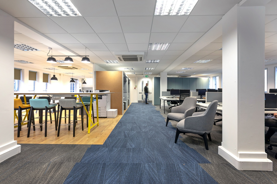 BlueJelly_'s tweet photo. Activity based working is set to change the way we work when we return to the workplace. Check out how we integrated this way of working into the @haineswatts London office https://t.co/xnX015z1dr 
#PositiveWorkplace #ActivityBasedWorking #OfficeDesign https://t.co/unUnaDHMu5