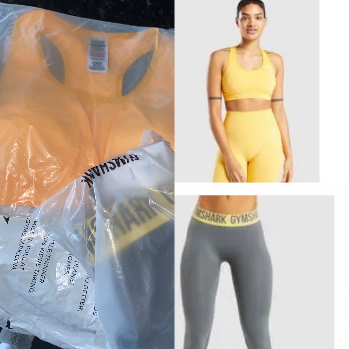 aym_higher's tweet photo. @Gymshark @Gymshark_Help very disappointed the sports bra I’ve just ordered is a very different colour to the advertised picture. https://t.co/Ov4cbRkRT2