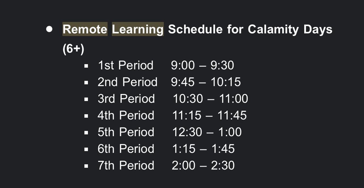 Tippecanoe Hs Tipp City Schools Will Have A Remote Learning Day Today 2 18 Below Is The High School Remote Learning Schedule Stay Safe And Go Red Devils T Co Cbcu4pa5yh